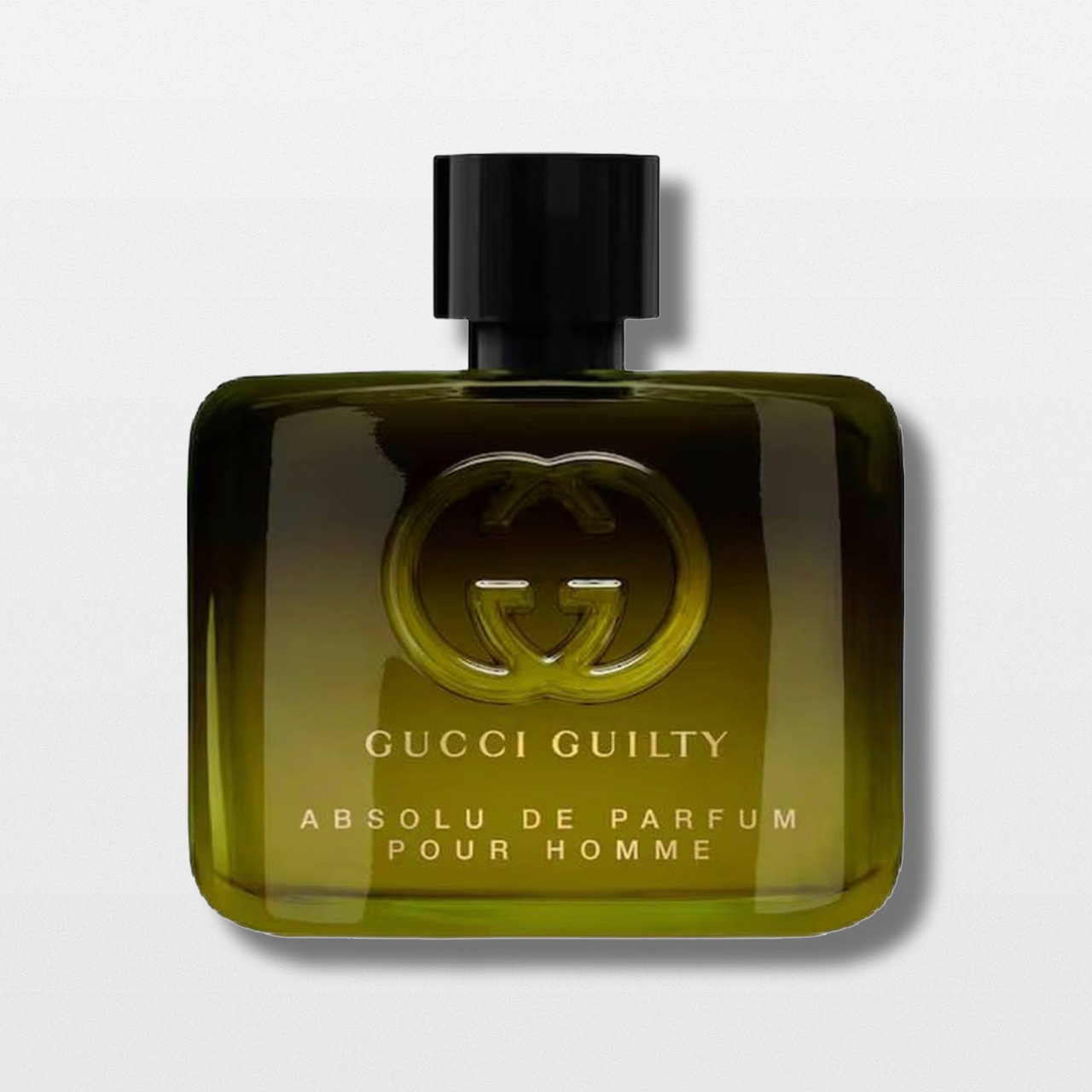 בקבוק בושם Gucci Guilty Absolu de Parfum Pour Homme Gucci – צילום חזית