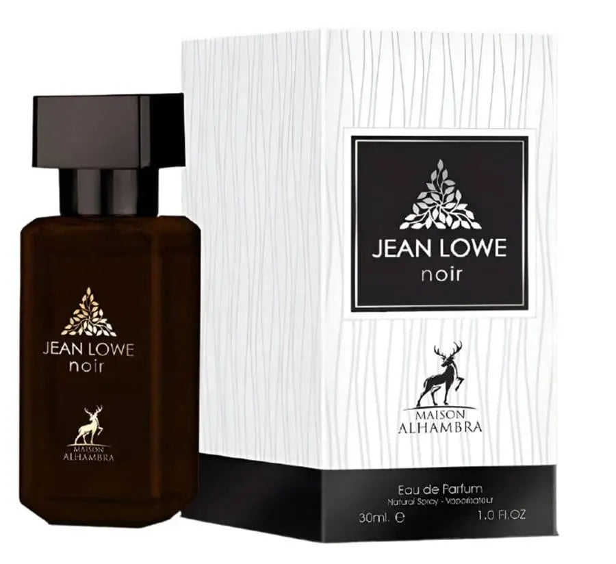 Jean Lowe Noir Maison Alhambra EDP 30ml – בקבוק וקופסה יחד