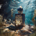 תקריב תווית הבקבוק Sea My Love – מראה יוקרתי ומדויק